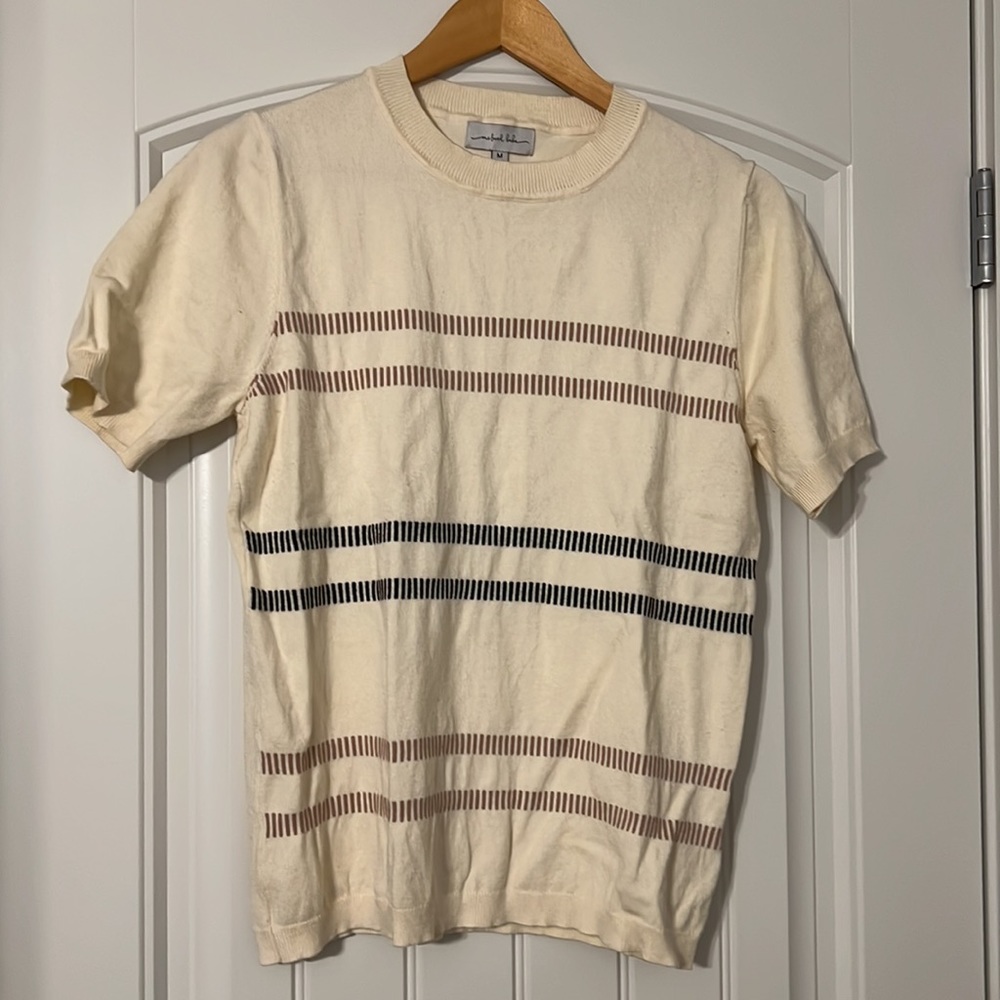 Short-Sleeve Sweater Top - Picture 5 of 6